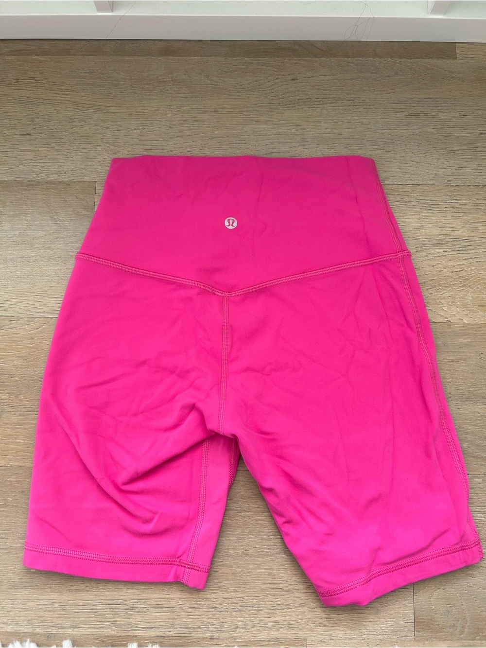 lululemon athletica Vibrant Pink High-Rise Bike Shorts